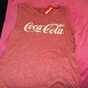 Red Coca Cola tank top